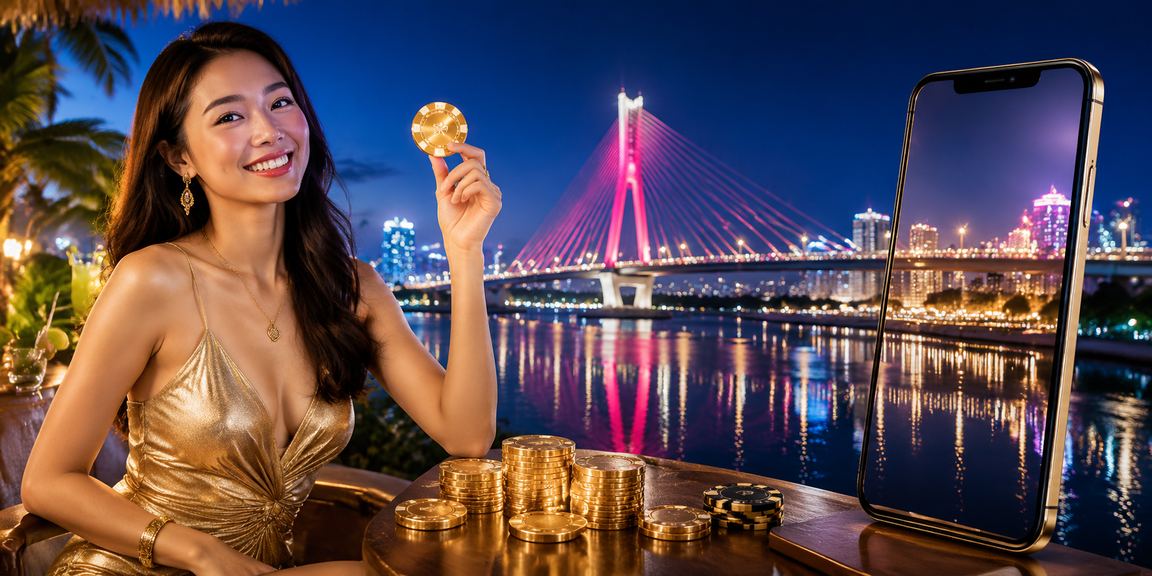 Người dùng tại Cần Thơ sử dụng điện thoại để truy cập nền tảng casino trực tuyến