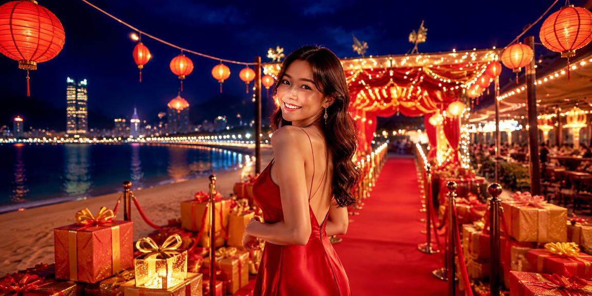 Không khí giải trí casino sôi động tại chợ đêm Quy Nhơn